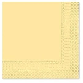 Platán szalvéta Krém 33*33cm 2 rtg.25db/csomag 80 csomag/karton