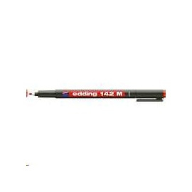 Alkoholos marker, 1 mm, EDDING "142 M", piros