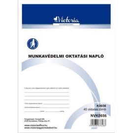 Munkavédelmi Oktatási Napló Victoria