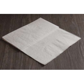 Fols szalvéta 1 rtg. fehér 1/4-es, 100 db/csomag, 9 csomag/ karton