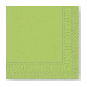 Platán szalvéta Lime 33*33cm 2 rtg.25db/csomag 80 csomag/karton