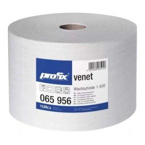 PROFIX Venet fehér ipari törlőkedő, 1 rétegű, fehér, 500 lap/tekercs, 1 tekercs/zsugor
