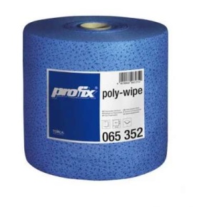 PROFIX Poly-Wipe Plus kék ipari törlőkendő 1 rétegű kék 500 lap/tekercs 1 tekercs/zsugor