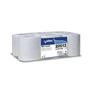 Celtex Mini toalettpapír 2 réteg, cellulóz, 130m, 9,2x18, 12 tekercs/zsugor