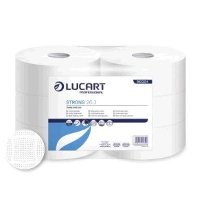 MAXI Lucart Strong 26J Eü 2rtg. Hófehér 6 tekercs/karton