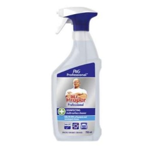Általános tisztító- és fertőtlenítő spray, 3in1, 750 ml, MR PROPER
