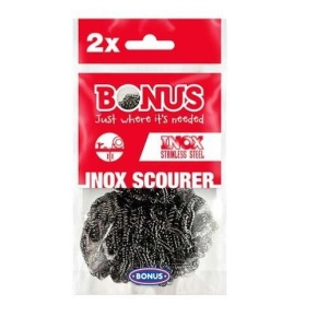 Bonus fémsúroló 2 db-os,inox spirál
