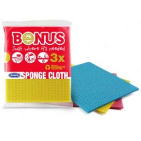 Bonus szivacsos mosogatókendő 3db