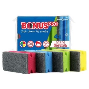 Bonus pro formázott mosogatószivacs Góliát 4db/cs