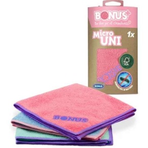 Bonus törlőkendő univerzális, mikroszálas, 35 x 35 cm-es