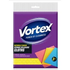 Szivacskendő, 3 db, VORTEX