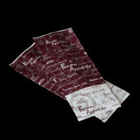 Evőeszköztartó Infibra szalvétával 125db/cs  8cs/#