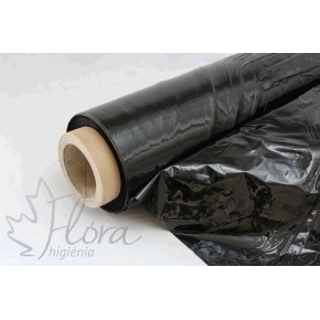 Kézi strech fólia 500x0,023mm 2kg Fedett fekete
