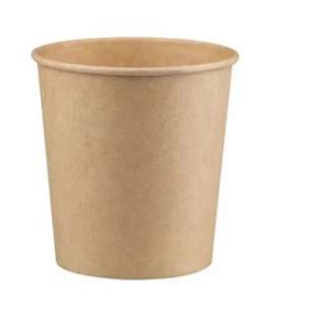 Papír leveses pohár, kraft O115 mm (L) 750 ml – 50 db/csomag