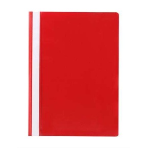 Gyorsfűző színes PP Victoria piros