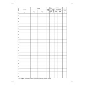 Kimenő számlák és az előz. felsz áfa nyilvánt.