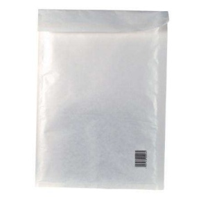 Légpárnás tasak, 250x350 mm külméret, 230x340 mm belméret, A4+, VICTORIA, "W7", fehér