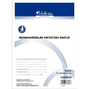 Munkavédelmi Oktatási Napló Victoria