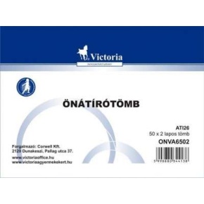 Önátírótömb A6  50x2