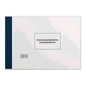Postaküldemények feladókönyve