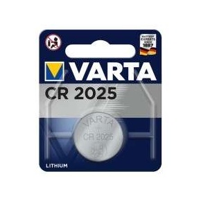 Gombelem, CR2025, 1 db, VARTA