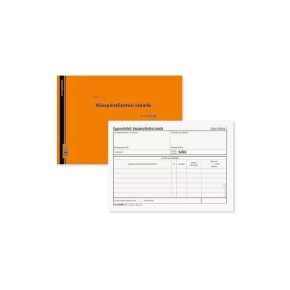 Készpénzfizetési számla A/6 50×3 lap B.13-372/6/3  2 Áfás Pátria