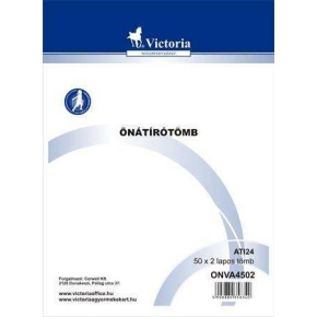 Önátírótömb A4 50x2