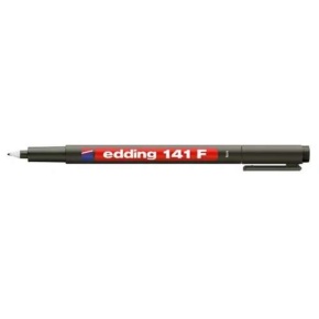Alkoholos marker, OHP, 0,6 mm, EDDING "141 F", fekete
