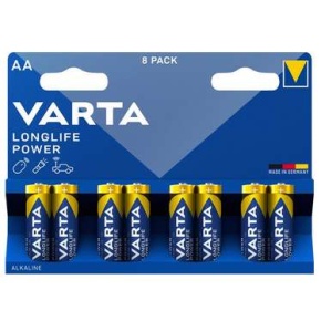 Elem, AA ceruza, 8 db, VARTA "Longlife Power"