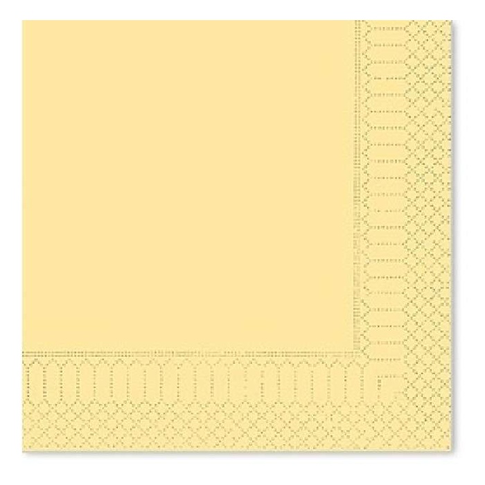 Platán szalvéta Krém 33*33cm 2 rtg.25db/csomag 80 csomag/karton