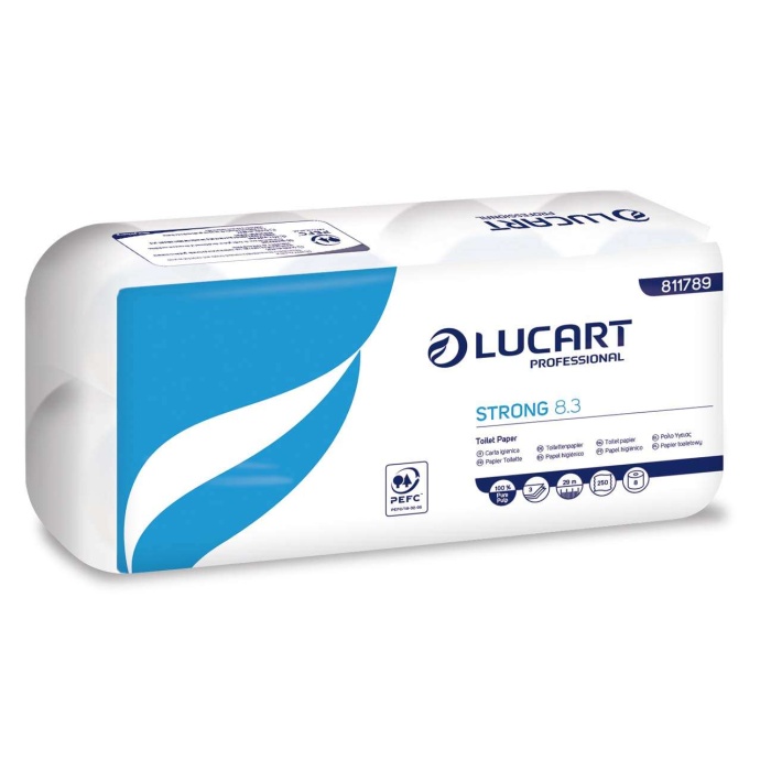 Lucart Strong 8.3 3 rétegű Eü 8tek/cs 9cs/karton