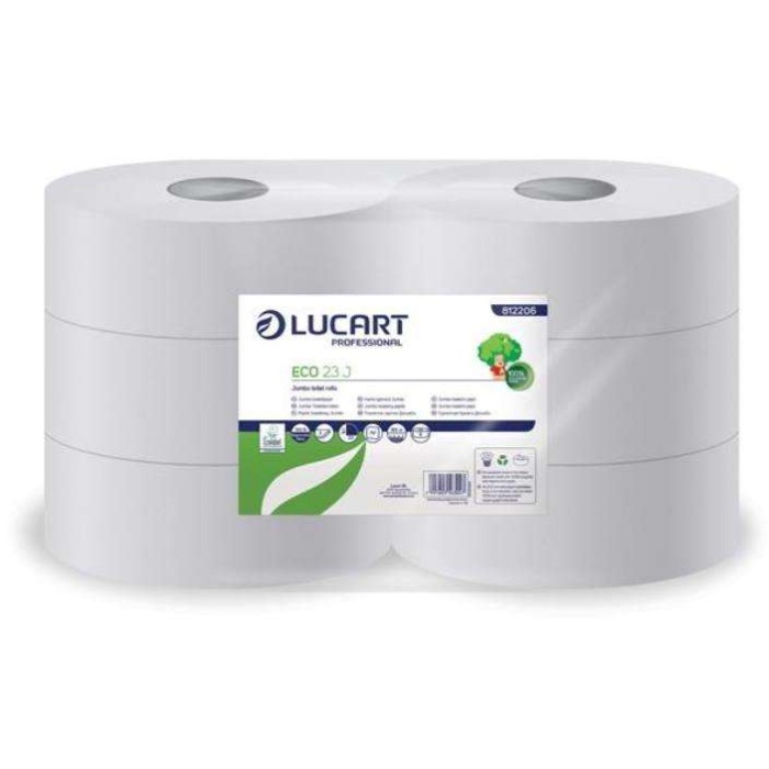 MIDI Lucart Eco 23J Eü. 2rtg. Fehér 6 tekercs/karton