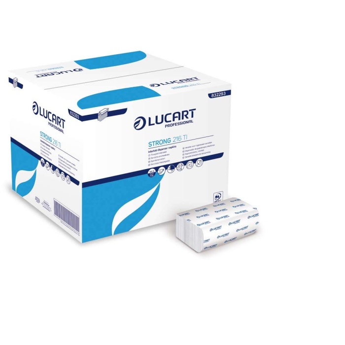 Lucart Strong 216 TI 2rtg szalvéta adagolóba 40cs/#