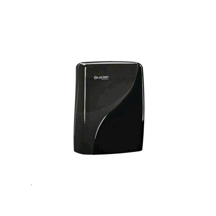 Lucart hajtogatott kéztörlő adagoló FEKETE