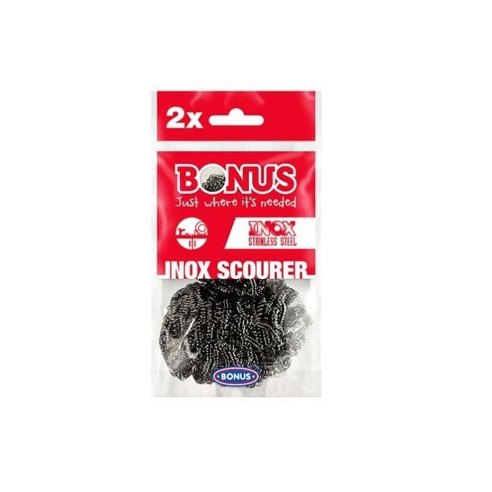 Bonus fémsúroló 2 db-os,inox spirál