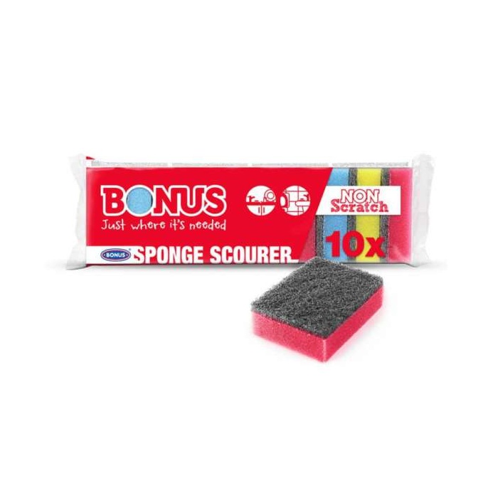 Bonus mosogatószivacs 10 db-os