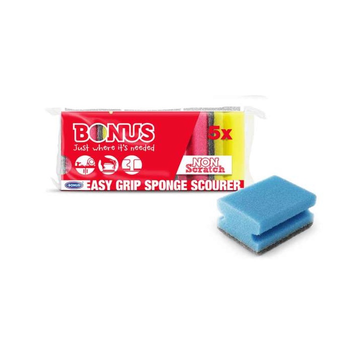 Bonus mosogatószivacs formázott 5 db-os