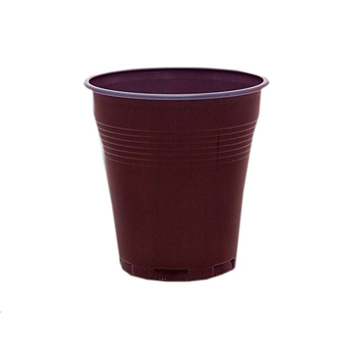 Eldobható pohár,-automata- 180 ml /barna,fehér 100db/cs