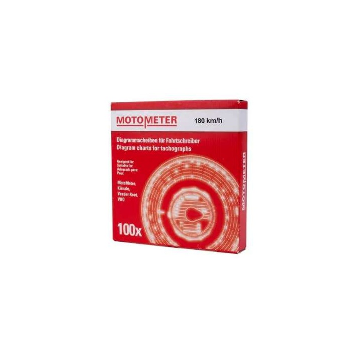 Tachográf korong 180km/h